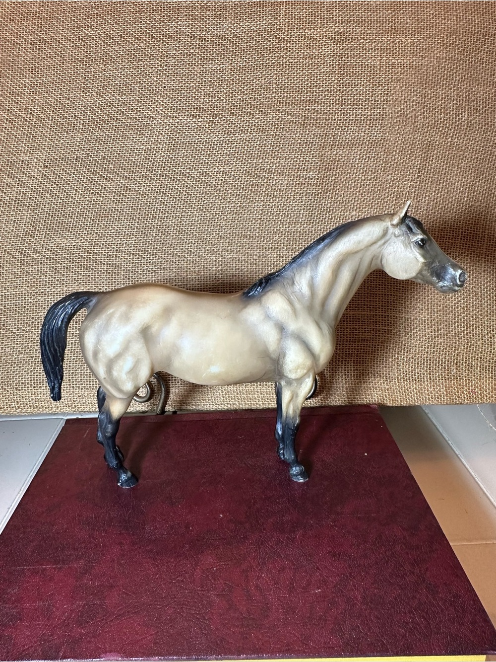 Breyer #876 Just Justin Quarter Pony Yellow Dun 1993-95 Vintage Horse